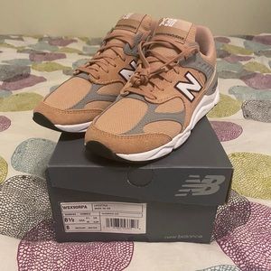 New Balance Women’s X90 Pink Sand Sneaker